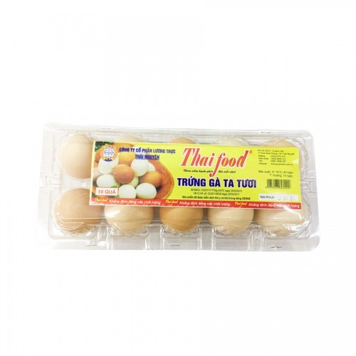 Trứng Gà Ta Tươi Thai Food 10 Quả Trứng Gà Ta Tươi Thai Food 10 Quả